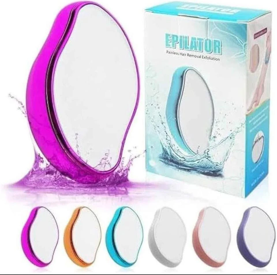 Crystal Hair Eraser for Women and Men - Reusable Crystal Hair Remover - Portable