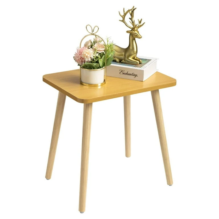 Modern Wooden Table Bedside Table for Living Room Bedroom