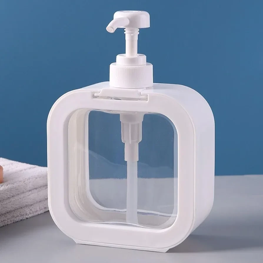 Modern 500ml Soap/Lotion Dispenser for Home Bathrooms