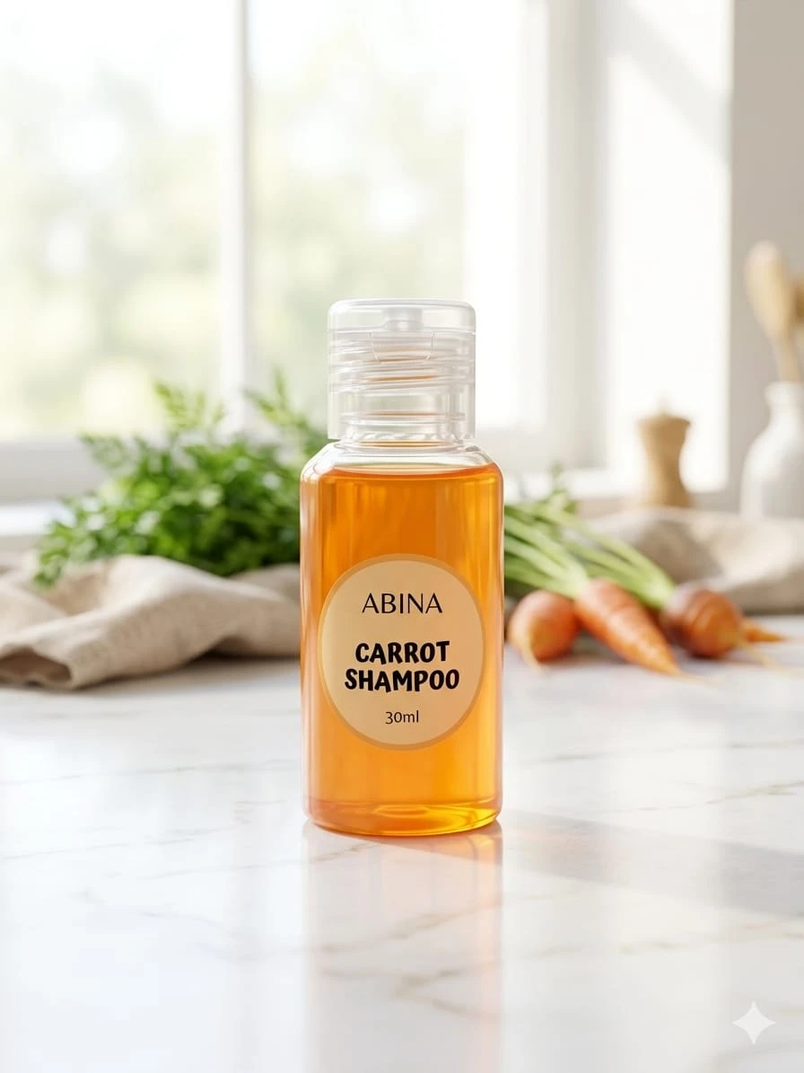 ABINA carrot shampoo (SULPHATH FREE)